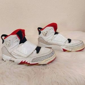 Nike Air Jordan SON OF MARS Fire Red Sneakers